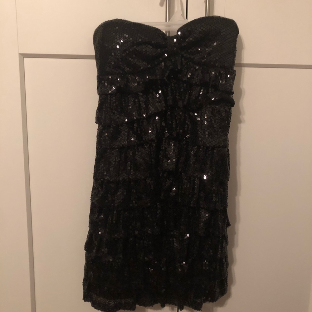 Rue21 black sequin cocktail dress